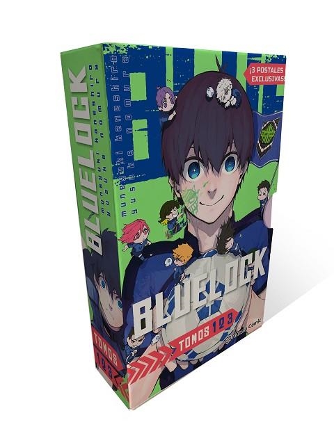 SHONEN STARTER SET BLUE LOCK Nº 1+2+3 | 9788411610346 | KANESHIRO, MUNEYUKI | Llibreria Drac - Llibreria d'Olot | Comprar llibres en català i castellà online