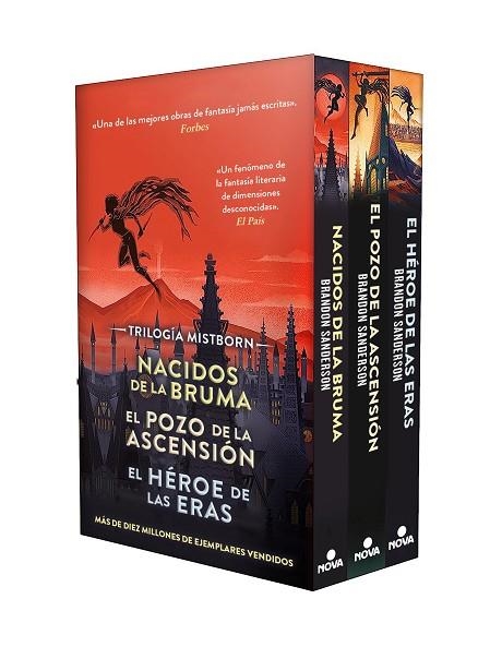 ESTUCHE TRILOGÍA [MISTBORN] (PACK CON: NACIDOS DE LA BRUMA | EL POZO DE LA ASCENSIÓN | EL HÉROE DE LAS ERAS) | 9788419260239 | SANDERSON, BRANDON | Llibreria Drac - Llibreria d'Olot | Comprar llibres en català i castellà online