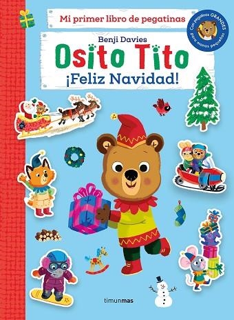 OSITO TITO. MI PRIMER LIBRO DE PEGATINAS. ¡FELIZ NAVIDAD! | 9788408273035 | DAVIES, BENJI | Llibreria Drac - Llibreria d'Olot | Comprar llibres en català i castellà online