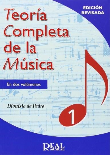 TEORIA COMPLETA DE LA MUSICA VOL. 1 | 9788438712573 | DE PEDRO, DIONISIO | Llibreria Drac - Llibreria d'Olot | Comprar llibres en català i castellà online