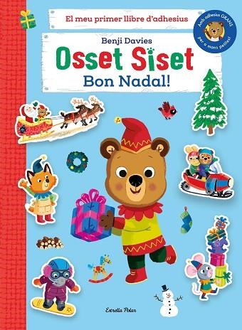 OSSET SISET. EL MEU PRIMER LLIBRE D'ADHESIUS. BON NADAL! | 9788413895505 | DAVIES, BENJI | Llibreria Drac - Llibreria d'Olot | Comprar llibres en català i castellà online