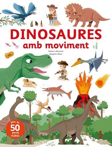 DINOSAURES AMB MOVIMENT | 9788466154093 | LEBOUCARIE, SANDRA | Llibreria Drac - Llibreria d'Olot | Comprar llibres en català i castellà online