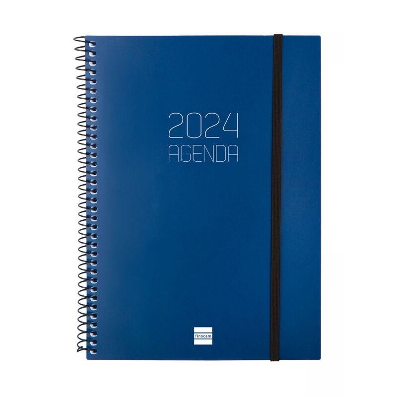 AGENDA 2024 OPAQUE E10 SVH BLAU CAT | 8422952368694 | AA.DD. | Llibreria Drac - Llibreria d'Olot | Comprar llibres en català i castellà online