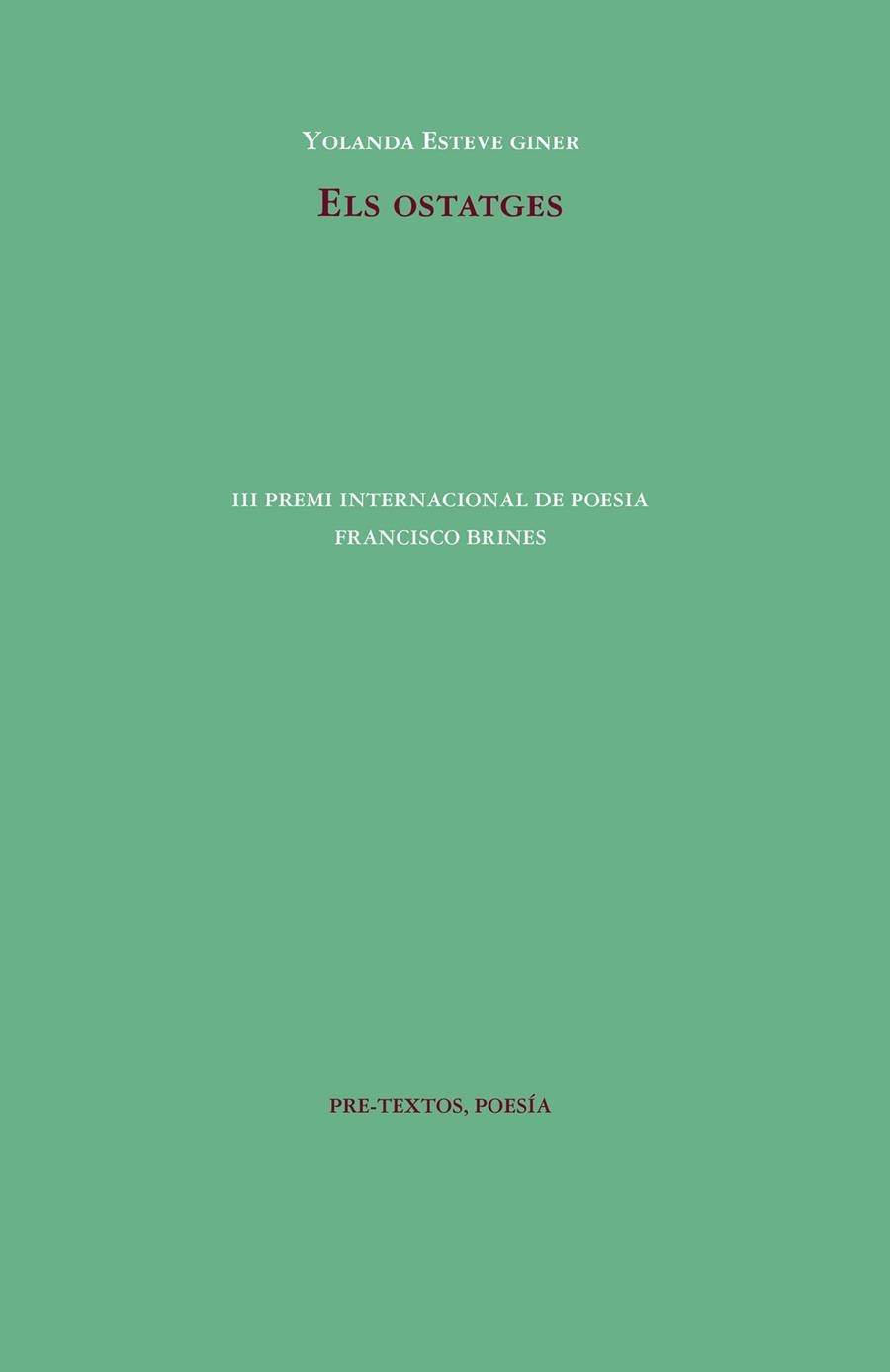 OSTATGES, ELS | 9788419633590 | ESTEVE GINER, YOLANDA | Llibreria Drac - Llibreria d'Olot | Comprar llibres en català i castellà online