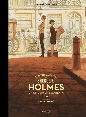 ESTUDIO EN ESCARLATA. LA PRIMERA AVENTURA DE SHERLOCK HOLMES | 9788414334812 | DOYLE, ARTHUR CONAN | Llibreria Drac - Librería de Olot | Comprar libros en catalán y castellano online