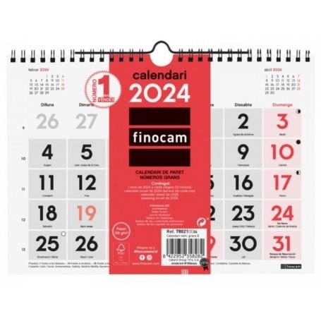 CALENDARI PARET NÚMEROS GRANS (MIDA S) | 8422952358282 | AA.DD. | Llibreria Drac - Llibreria d'Olot | Comprar llibres en català i castellà online