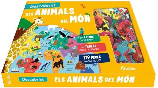 DESCOBRINT ELS ANIMALS DEL MÓN. TAULER MAGNÈTIC | 9791039530958 | BILLIOUD, JEAN-MICHEL | Llibreria Drac - Llibreria d'Olot | Comprar llibres en català i castellà online