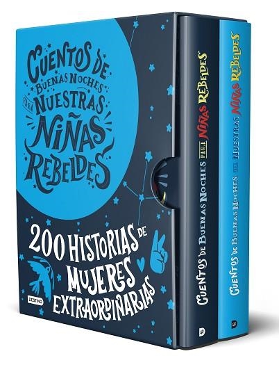 ESTUCHE CUENTOS DE BUENAS NOCHES PARA NIÑAS REBELDES (2 VOLUMENES) | 9788408249948 | AA.DD. | Llibreria Drac - Llibreria d'Olot | Comprar llibres en català i castellà online