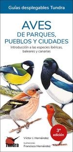 AVES DE PARQUES PUEBLOS Y CIUDADES (GUIAS DESPLEGABLES TUNDRA) | 9788418458194 | AA.VV | Llibreria Drac - Llibreria d'Olot | Comprar llibres en català i castellà online