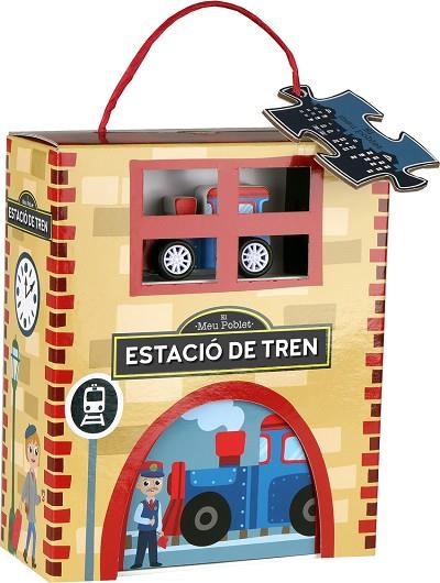 ESTACIÓ DE TREN (EL MEU PETIT POBLE JUNIOR) | 9788742553879 | AA.VV. | Llibreria Drac - Llibreria d'Olot | Comprar llibres en català i castellà online