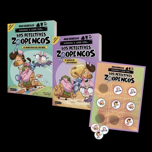 PACK ZOOPENCOS (VOL 1 Y 2 + TRES EN RAYA) | 9788408283171 | BENEGAS, MAR | Llibreria Drac - Llibreria d'Olot | Comprar llibres en català i castellà online