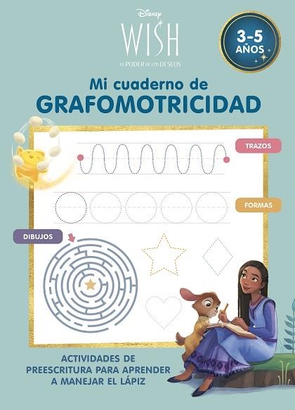 DISNEY WISH. MI CUADERNO DE GRAFOMOTRICIDAD | 9788419487124 | DISNEY | Llibreria Drac - Llibreria d'Olot | Comprar llibres en català i castellà online