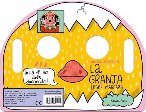 GRANJA, LA. LLIBRE-MÀSCARA | 9788413896045 | ARRAZOLA, AMAIA | Llibreria Drac - Llibreria d'Olot | Comprar llibres en català i castellà online