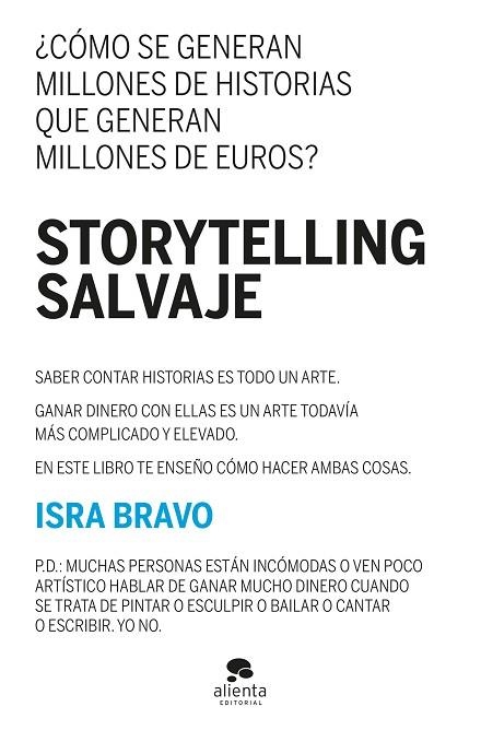 STORYTELLING SALVAJE | 9788413442983 | BRAVO, ISRA | Llibreria Drac - Llibreria d'Olot | Comprar llibres en català i castellà online