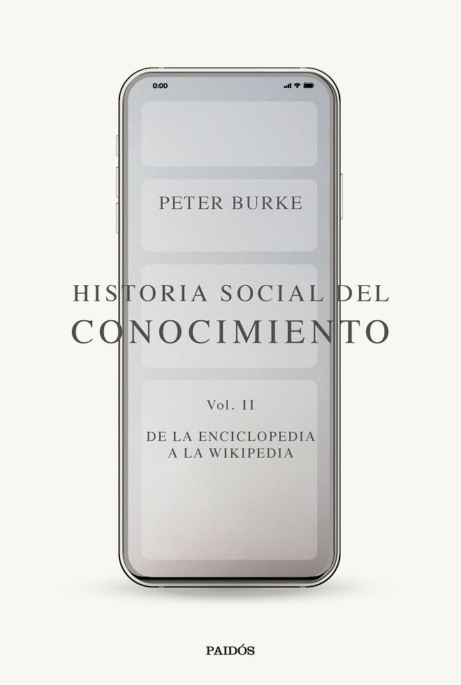 HISTORIA SOCIAL DEL CONOCIMIENTO VOL. II | 9788449341991 | BURKE, PETER | Llibreria Drac - Llibreria d'Olot | Comprar llibres en català i castellà online