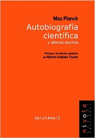 AUTOBIOGRAFIA CIENTIFICA | 9788495599049 | PLANCK, MAX | Llibreria Drac - Llibreria d'Olot | Comprar llibres en català i castellà online