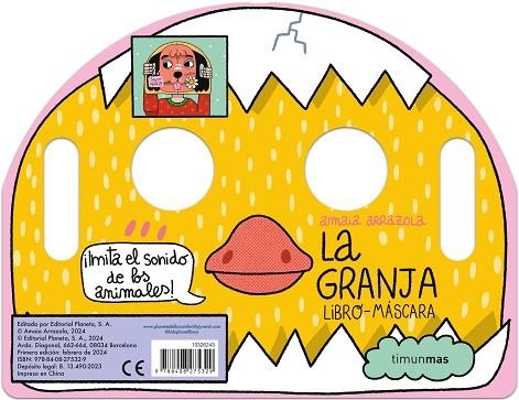 GRANJA, LA (LIBRO-MÁSCARA) | 9788408275329 | ARRAZOLA, AMAIA | Llibreria Drac - Llibreria d'Olot | Comprar llibres en català i castellà online