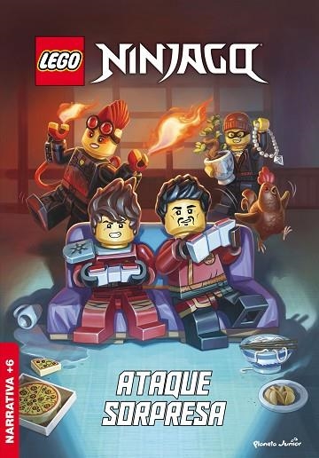 LEGO NINJAGO. ATAQUE SORPRESA | 9788408283560 | LEGO | Llibreria Drac - Llibreria d'Olot | Comprar llibres en català i castellà online