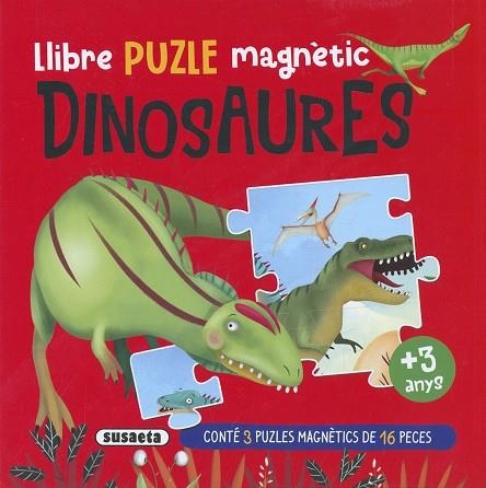 LLIBRE PUZLE MAGNÈTIC DINOSAURES | 9788467799200 | AA.DD. | Llibreria Drac - Llibreria d'Olot | Comprar llibres en català i castellà online