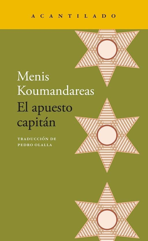 APUESTO CAPITÁN, EL | 9788419036865 | KOUMANDAREAS, MENIS | Llibreria Drac - Llibreria d'Olot | Comprar llibres en català i castellà online