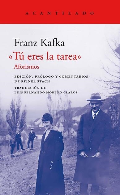 TÚ ERES LA TAREA | 9788419036858 | KAFKA, FRANZ | Llibreria Drac - Llibreria d'Olot | Comprar llibres en català i castellà online