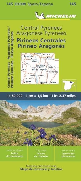 MAPA ZOOM PIRINEOS CENTRALES - PIRINEO ARAGONES (ZOOM 145) | 9782067258884 | AA.DD. | Llibreria Drac - Llibreria d'Olot | Comprar llibres en català i castellà online