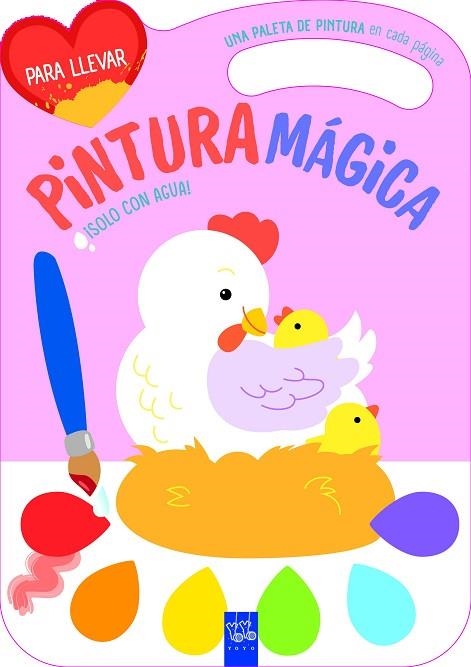 PINTURA MÁGICA. GALLINA | 9788408281078 | YOYO | Llibreria Drac - Llibreria d'Olot | Comprar llibres en català i castellà online