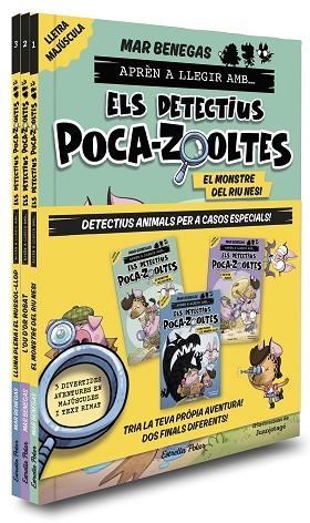 PACK APRÉN A LLEGIR AMB ELS DETECTIUS POCA-ZOOLTES 1-2-3 | 9788413897998 | BENEGAS, MAR | Llibreria Drac - Llibreria d'Olot | Comprar llibres en català i castellà online