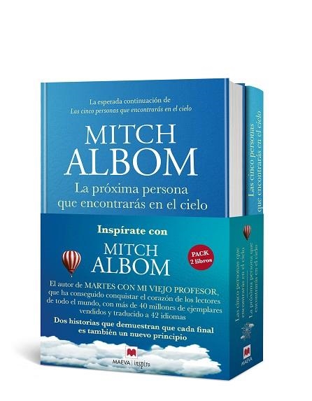 CINCO PERSONAS QUE ENCONTRARAS EN EL CIELO, LAS; PROXIMA PERSONA QUE ENCONTRARAS EN EL CIELO | 9788419638748 | ALBOM, MITCH | Llibreria Drac - Llibreria d'Olot | Comprar llibres en català i castellà online