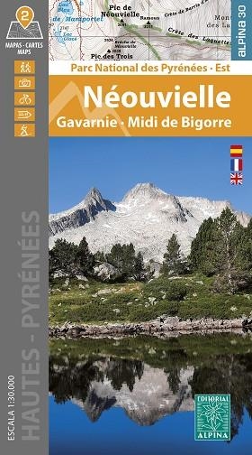 NÉOUVIELLE. GAVARNIE · MIDI DE BIGORRE MAPA ALPINA 1:30000 | 9788470110931 | EQUIPO TECNICO EDITORIAL ALPINA | Llibreria Drac - Llibreria d'Olot | Comprar llibres en català i castellà online