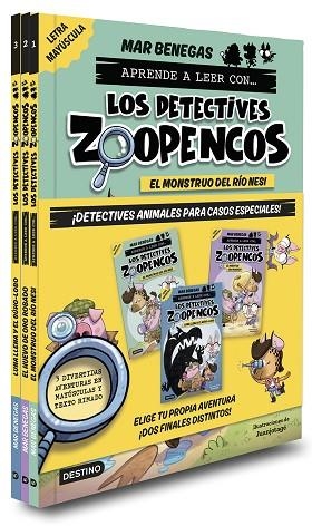 PACK APRENDE A LEER CON...LOS DETECTIVES ZOOPENCOS 1-3. ELIGE TU HISTORIA | 9788408285960 | BENEGAS, MAR | Llibreria Drac - Llibreria d'Olot | Comprar llibres en català i castellà online