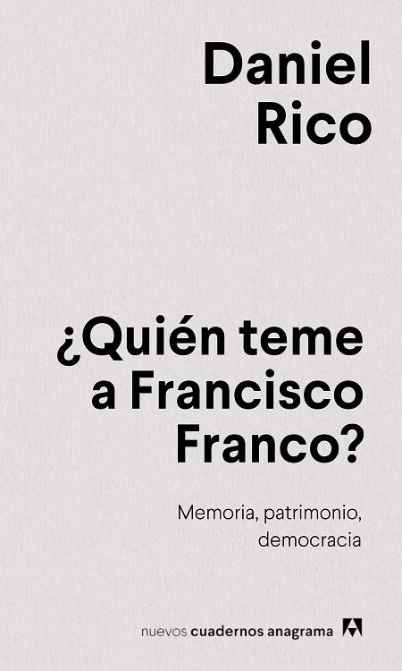 QUIÉN TEME A FRANCISCO FRANCO? | 9788433924100 | RICO, DANIEL | Llibreria Drac - Llibreria d'Olot | Comprar llibres en català i castellà online