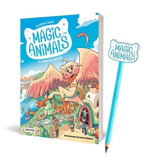 MAGIC ANIMALS 1 (PACK + LAPIZ GATO) | 8432715164463 | DALMAU, CARNES; ISERN, SUSANNA | Llibreria Drac - Librería de Olot | Comprar libros en catalán y castellano online