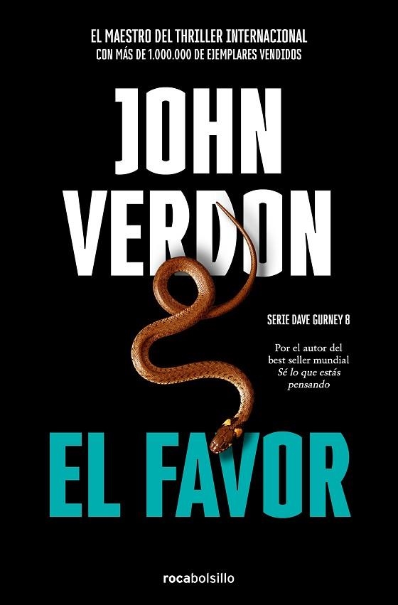 FAVOR, EL (SERIE DAVID GURNEY 8) | 9788419498359 | VERDON, JOHN | Llibreria Drac - Librería de Olot | Comprar libros en catalán y castellano online