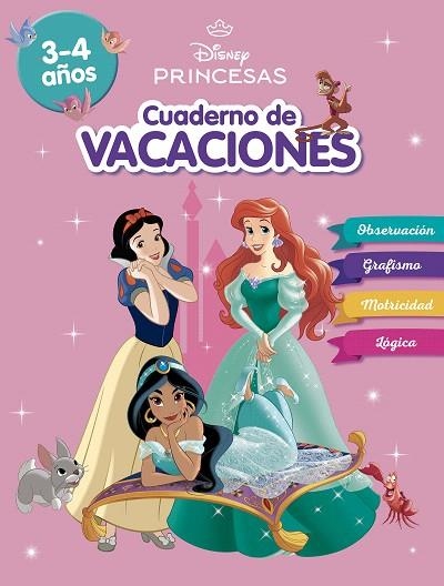 PRINCESAS DISNEY. CUADERNO DE VACACIONES (3/4 AÑOS) (DISNEY. CUADERNO DE VACACIONES) | 9788419487155 | DISNEY | Llibreria Drac - Llibreria d'Olot | Comprar llibres en català i castellà online