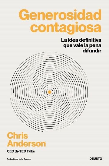 GENEROSIDAD CONTAGIOSA | 9788423437283 | ANDERSON, CHRIS | Llibreria Drac - Librería de Olot | Comprar libros en catalán y castellano online