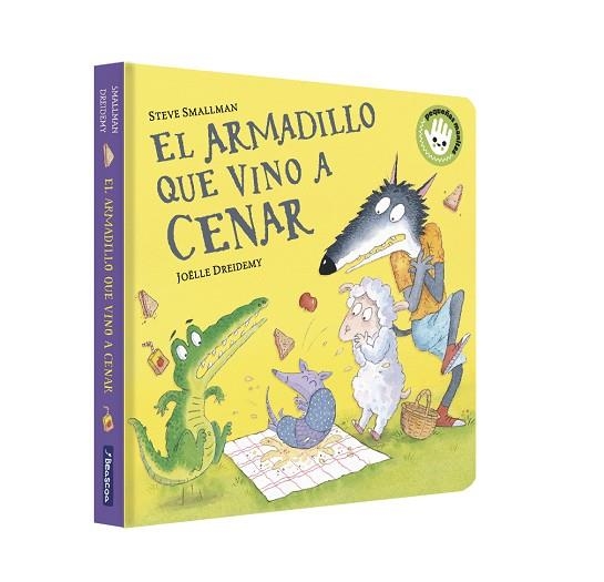 ARMADILLO QUE VINO A CENAR, EL (LA OVEJITA QUE VINO A CENAR. LIBRO DE CARTÓN) | 9788448867959 | SMALLMAN, STEVE | Llibreria Drac - Llibreria d'Olot | Comprar llibres en català i castellà online