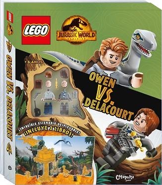 LEGO JURASSIC WORLD. OWEN VS. DELACOURT | 9788419987013 | ANDRYSIAK, MACIEJ | Llibreria Drac - Librería de Olot | Comprar libros en catalán y castellano online