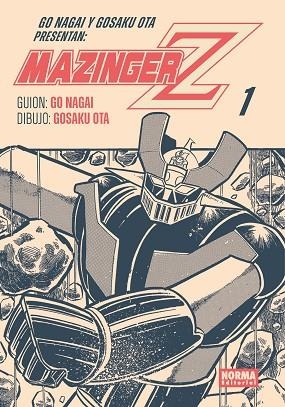 MAZINGER Z  01 | 9788467968385 | NAGAI, GO; OTA, GOSAKU | Llibreria Drac - Llibreria d'Olot | Comprar llibres en català i castellà online