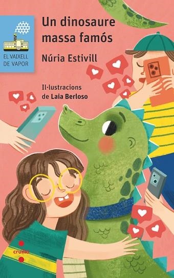 DINOSAURE MASSA FAMÓS, UN | 9788466157506 | ESTIVILL, NÚRIA | Llibreria Drac - Librería de Olot | Comprar libros en catalán y castellano online