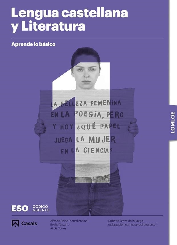 LENGUA CASTELLANA Y LITERATURA 1 ESO. APRENDE LO BÁSICO LOMLOE | 9788421882160 | AA.DD. | Llibreria Drac - Llibreria d'Olot | Comprar llibres en català i castellà online