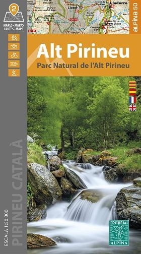 ALT PIRINEU. MAPA ALPINA PARC NATURAL DE L'ALT PIRINEU 1:50000 (CARPETA 2 MAPES) | 9788470111181 | AA.DD. | Llibreria Drac - Librería de Olot | Comprar libros en catalán y castellano online