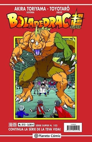 BOLA DE DRAC SÈRIE VERMELLA Nº 313 | 9788411401494 | TORIYAMA, AKIRA | Llibreria Drac - Librería de Olot | Comprar libros en catalán y castellano online