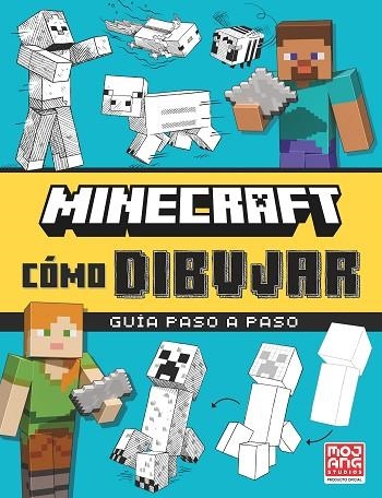 MINECRAF CÓMO DIBUJAR GUIA PASO A PASO | 9788410021525 | AB, MOJANG | Llibreria Drac - Librería de Olot | Comprar libros en catalán y castellano online