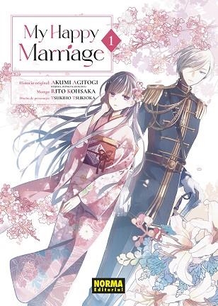 MY HAPPY MARRIAGE 01 | 9788467970326 | AGITOGI, AKUMI; KOHSAKA, RITO; TSUKIOKA, TSUKIHO | Llibreria Drac - Llibreria d'Olot | Comprar llibres en català i castellà online