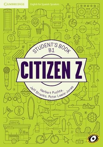 CITIZEN Z B1 STUDENT'S BOOK WITH AUGMENTED REALITY | 9788490361085 | PUCHTA,HERBERT/STRANKS,JEFF/LEWIS-JONES,PETER | Llibreria Drac - Llibreria d'Olot | Comprar llibres en català i castellà online