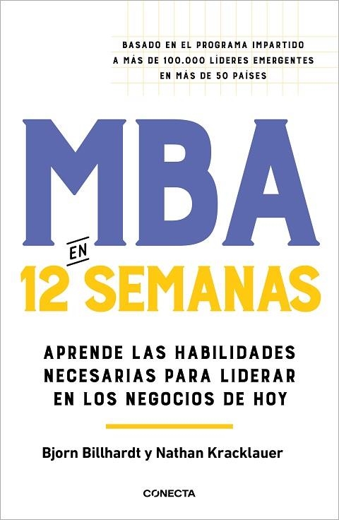 MBA EN 12 SEMANAS | 9788418053153 | BILLHARDT, BJORN; KRACKLAUER, NATHAN | Llibreria Drac - Llibreria d'Olot | Comprar llibres en català i castellà online