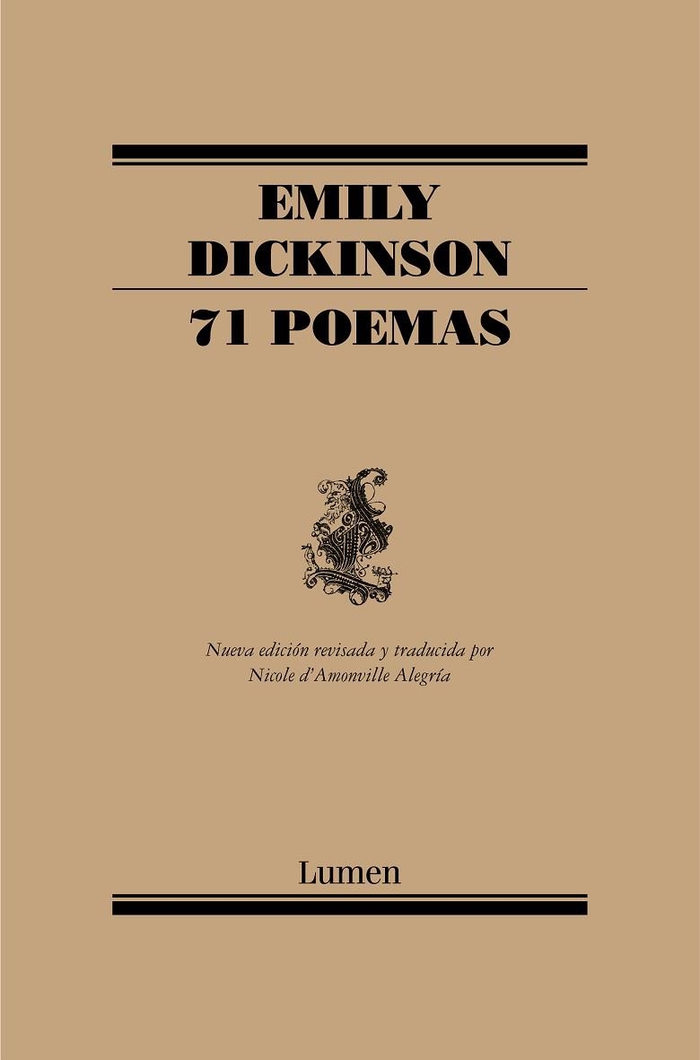 71 POEMAS (NUEVA EDICIÓN REVISADA) | 9788426426956 | DICKINSON, EMILY | Llibreria Drac - Llibreria d'Olot | Comprar llibres en català i castellà online