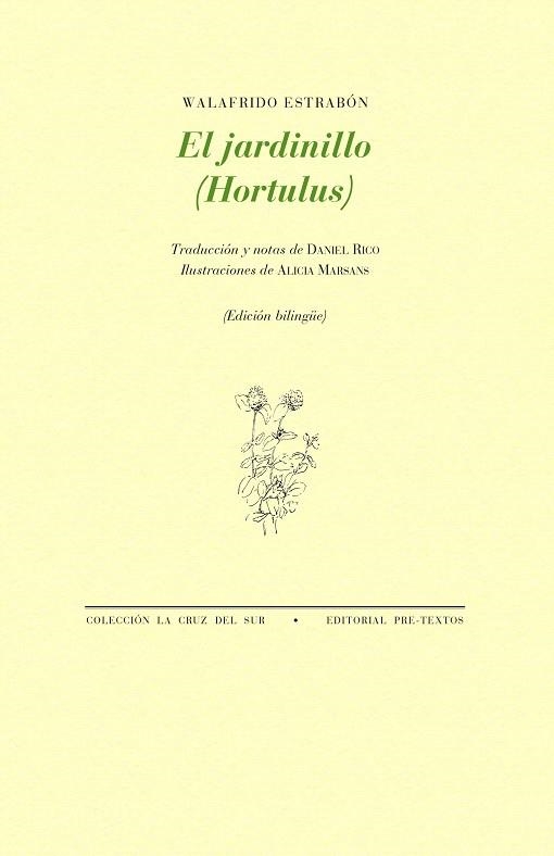 JARDINILLO (HORTULUS), EL | 9788410309104 | ESTRABÓN, WALAFRIDO | Llibreria Drac - Llibreria d'Olot | Comprar llibres en català i castellà online