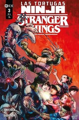 TORTUGAS NINJA/STRANGER THINGS NÚM. 3 DE 4 | 9788410134904 | CHITTOCK, CAMERON | Llibreria Drac - Llibreria d'Olot | Comprar llibres en català i castellà online